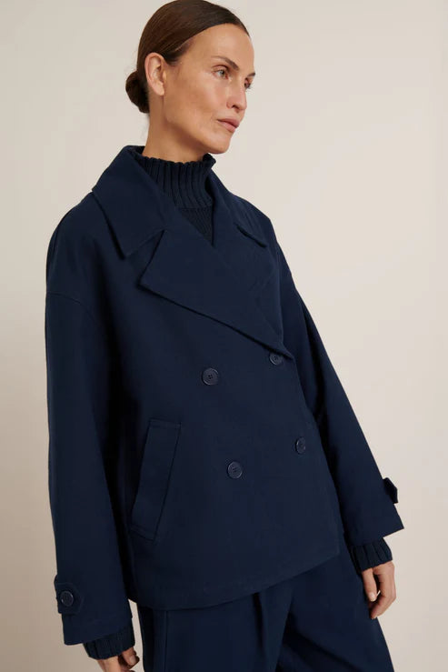 Silhouette Jacket | Evening Navy – Blackbird Goods
