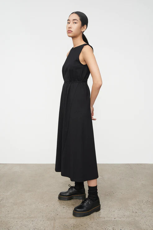 Tank Swing Dress Black