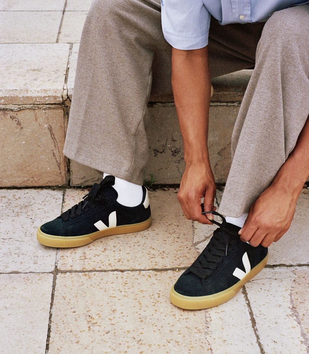 Campo Bold Suede Black Pierre – Blackbird Goods - Main Image